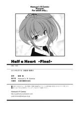 [Homura&#039;s R Comics] Half a Heart -Final- (Original)-(同人誌) [Homura&#039;s R Comics] Half a Heart -Final- (オリジナル)