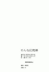 [Katamichi Kippu] Sonna Gensou-kyou (Touhou Project) (C73) (CN)-(C73) (同人誌) [カタミチキップ] そんな幻想郷 (東方)