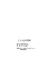 (C76) [Katamichi Kippu] Konna Gensoukyo (Touhou Project)-(C76) [カタミチキップ] こんな幻想郷 (東方Project)