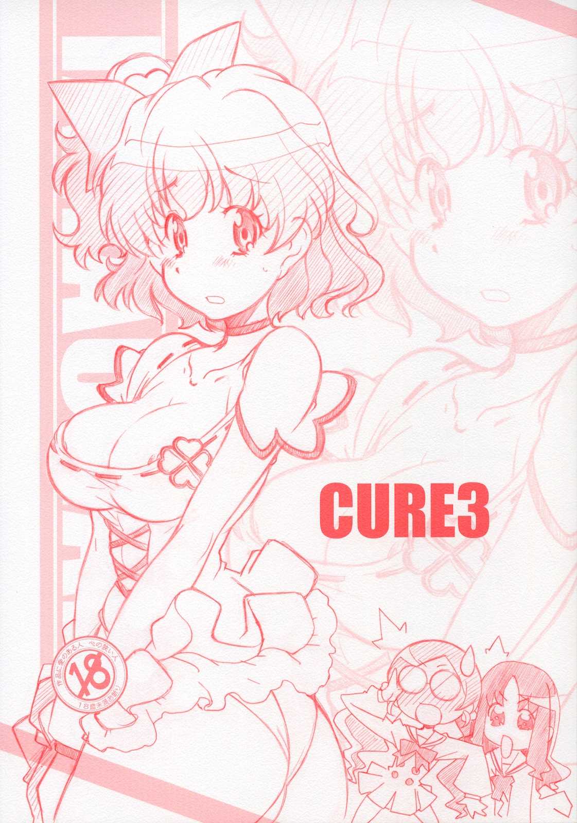 (COMIC1☆4) [MARUARAI (Arai Kazuki)] CURE3 (Precure) (COMIC1☆4) [まるあらい (新井和崎)] CURE3 (プリキュア)