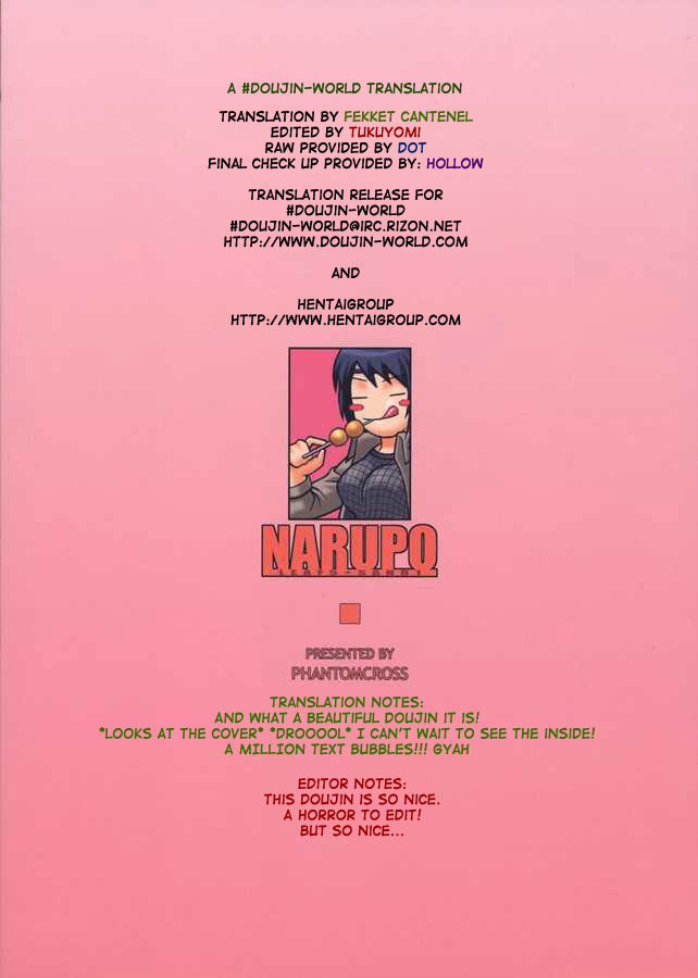 (C66) [PhantomCross (Miyagi Yasutomo)] NARUPO LEAF5+SAND1 (Naruto) [ENG] [Decensored] (C66) [ファントムクロス (宮城靖朋)] NARUPO LEAF5+SAND1 (ナルト) [英訳] [無修正]