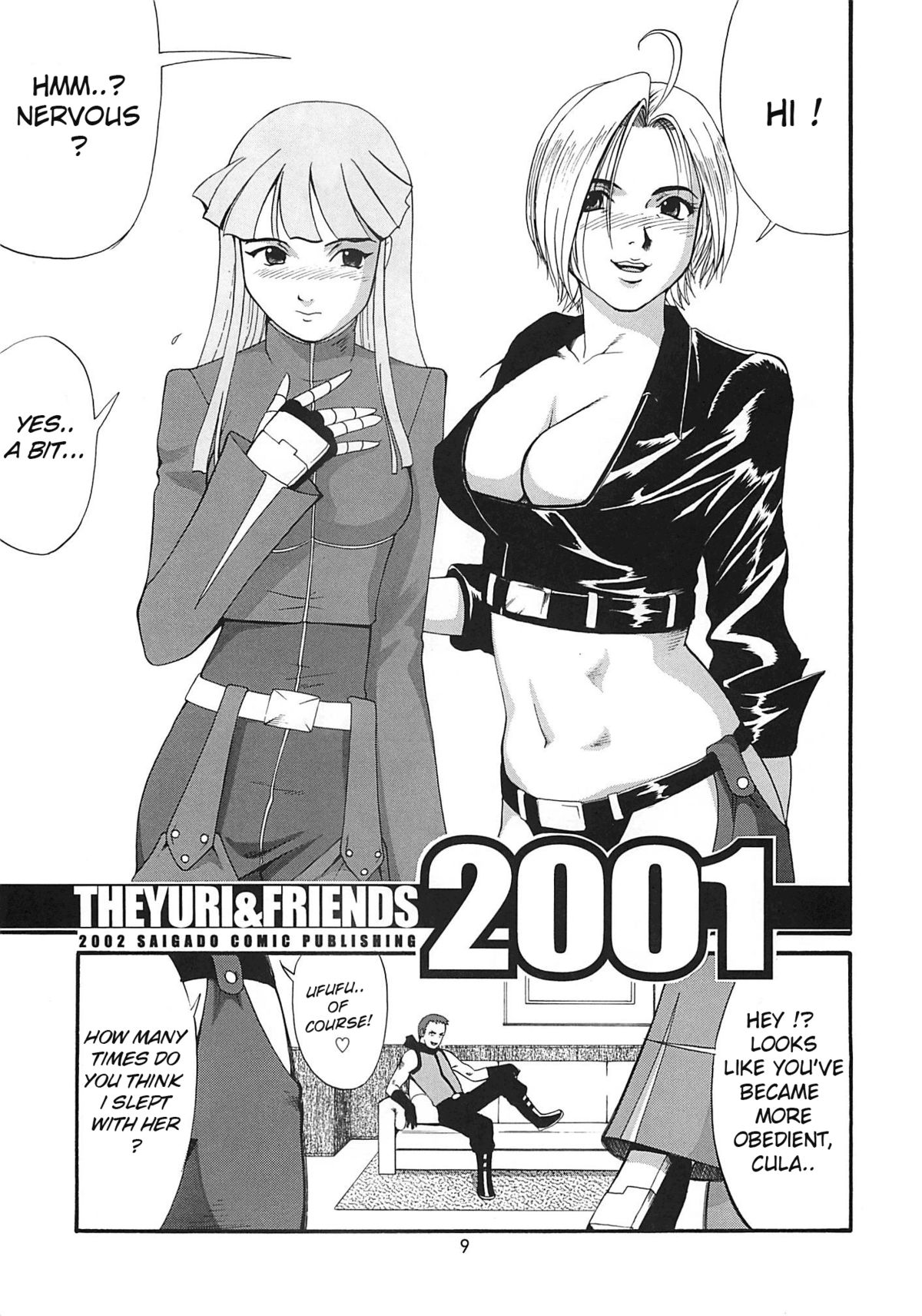 (SC15) [Saigado (Ishoku Dougen)] The Yuri &amp; Friends 2001 (King of Fighters) [English] {Uncensored} 