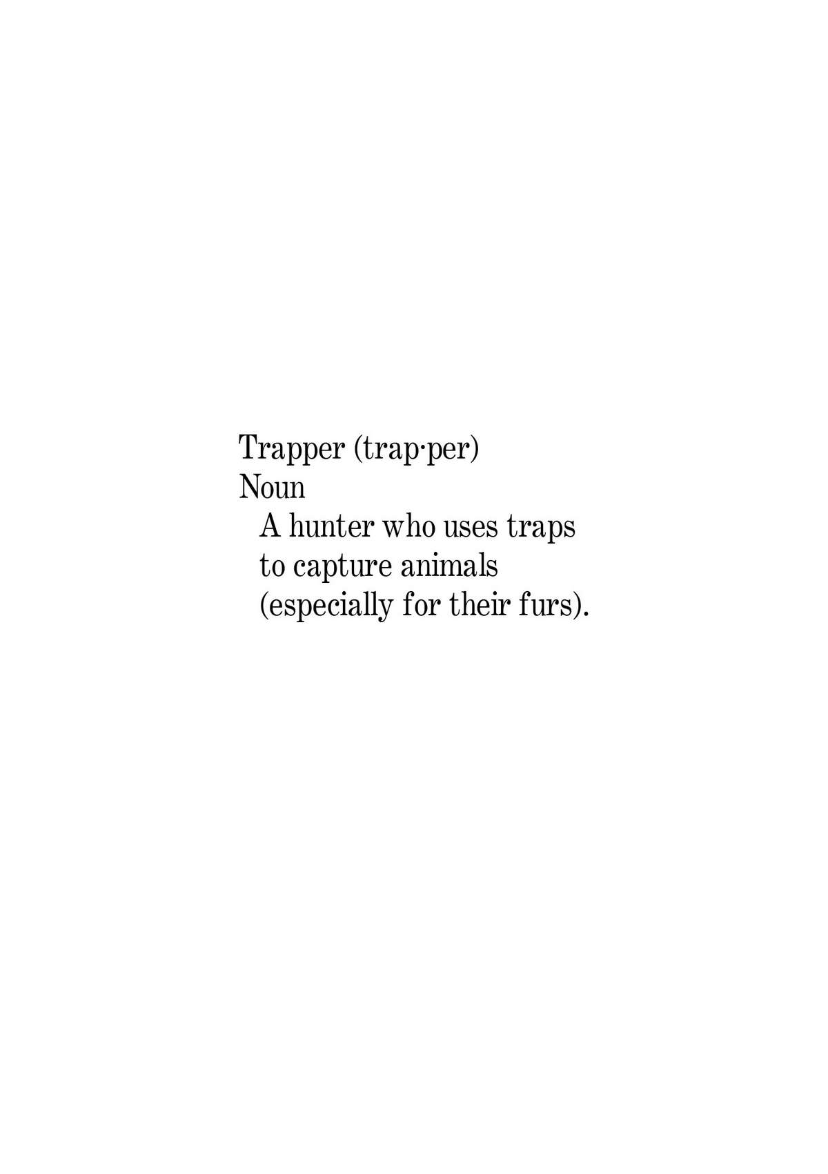 (C78) [Hapoi-dokoro (Okazaki Takeshi)] Trapper (Ookami-san to Shichinin no Nakama tachi)(English )=Little White Butterflies= (C78) (同人誌) [はぽい処 (岡崎武士)] Trapper (オオカミさんと七人の仲間たち) [英語]