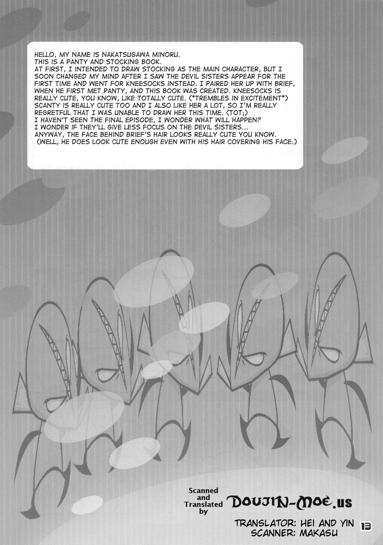 (C79) [HONEY BUMP (Nakatsugawa Minoru)] Kneesocks-san Maji Akuma (Panty &amp; Stocking with Garterbelt) [English] {doujin-moe.us} (C79) [ハニーバンプ (中津川みのる)] ニーソックスさんマジ悪魔 (パンティ&amp;ストッキングwithガーターベルト) [英訳]