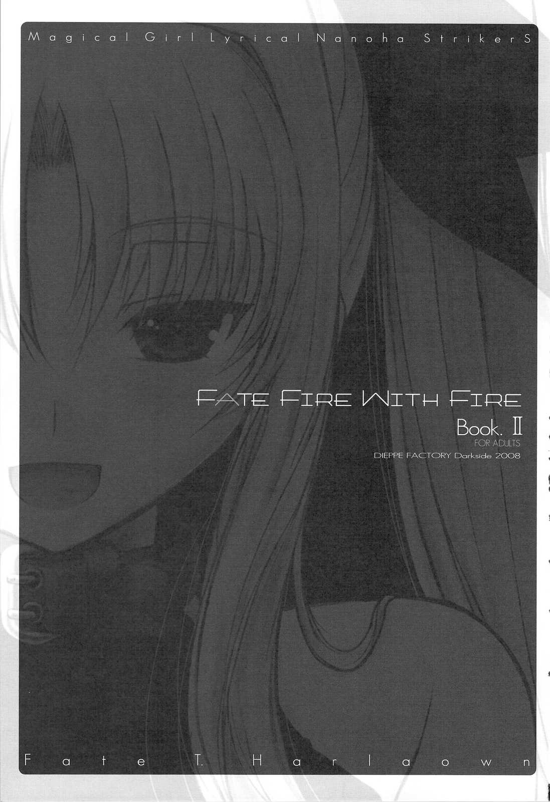 (C75) [Dieppe Factory (Alpine)] FATE FIRE WITH FIRE 2 (Mahou Shoujo Lyrical Nanoha)(korean) (C75) [ディエップ工房 (あるぴ～ぬ)] FATE FIRE WITH FIRE 2 (魔法少女リリカルなのは)