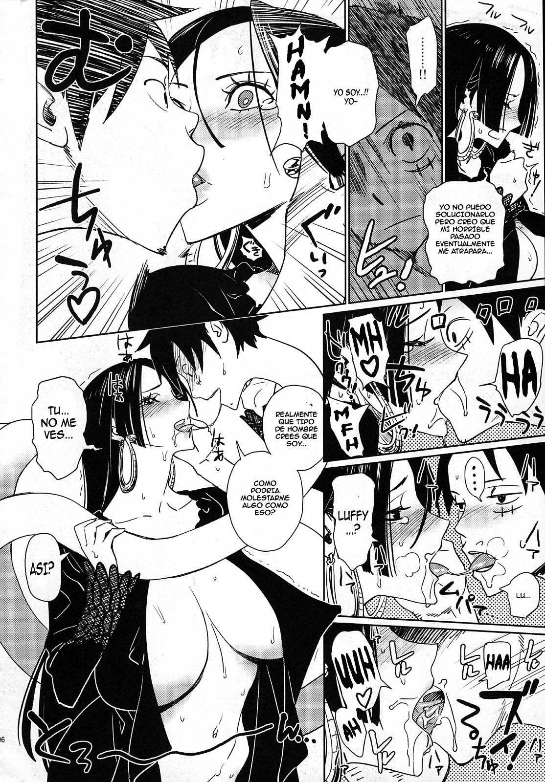 (C75) [Abradeli Kami (Bobobo)] Abura Shoukami Tsukane No.04 Hatsukoi Jotei (One Piece) [Spanish] 
