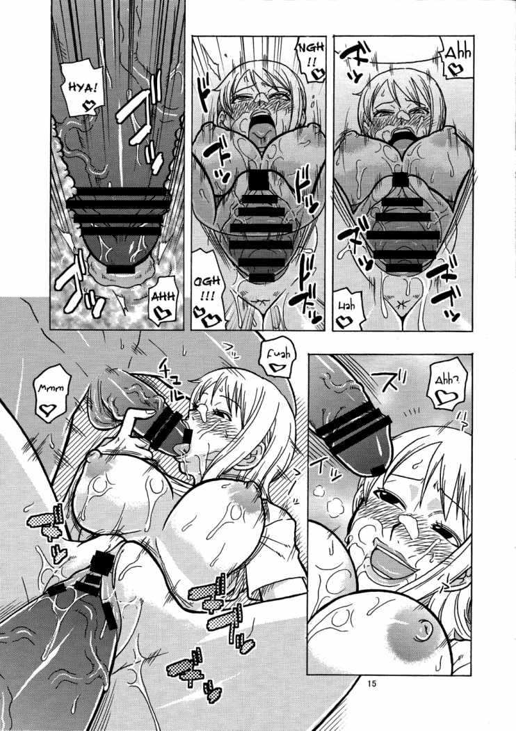 [ACID-HEAD (Murata)] Nami no Ura Koukai Nisshi 4 (Nami&#039;s Hidden Sailing Diary 4) (One Piece) [french] super doujin 