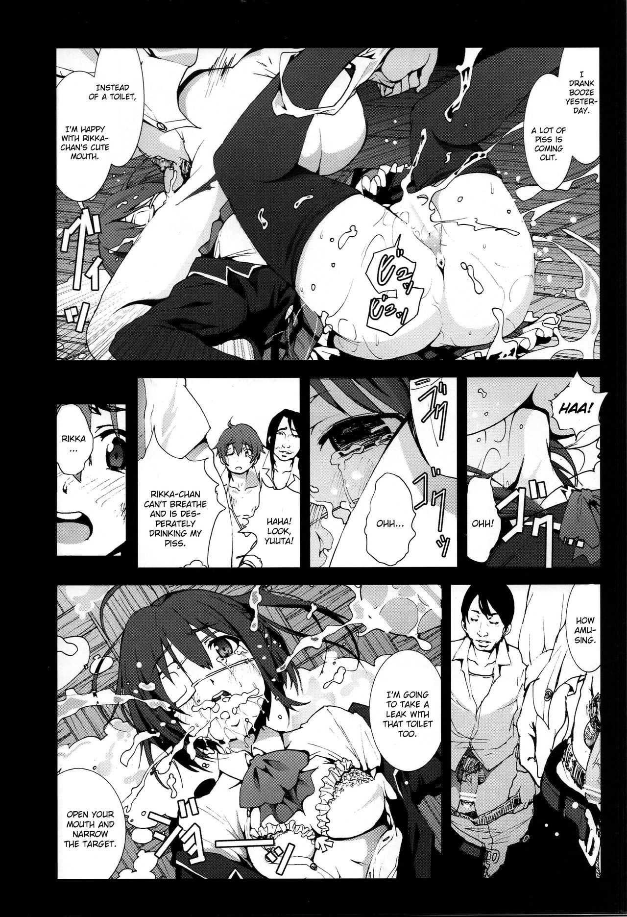 [Mokusei Zaijuu (Mokusei Zaijuu)] Takanashi Rikka o Nakisakebu made Rape Shitai! | I Want to Rape Takanashi Rikka Until She Cries (Chuunibyou Demo Koi ga Shitai!) [English] [CGrascal] [木星在住 (木星在住)] 小鳥遊六花を泣き叫ぶまでレイプしたい! (中二病でも恋がしたい!) [英訳]